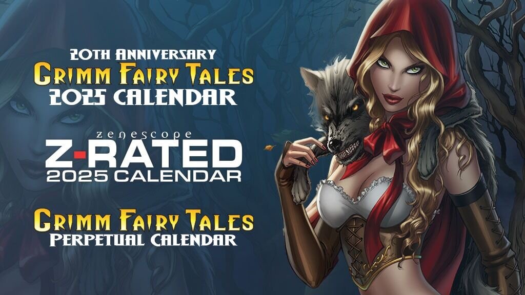 Zenescope's 2025 Grimm Universe Calendars